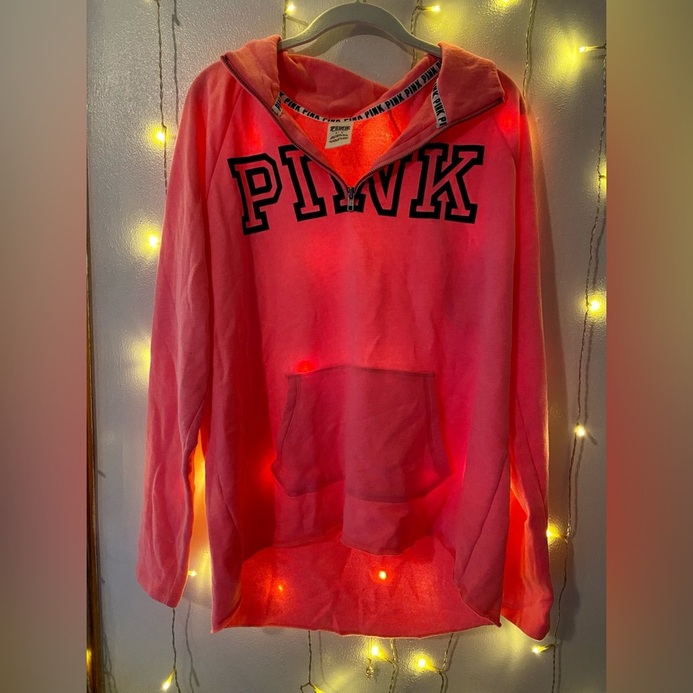 VS Pink Quarter Zip